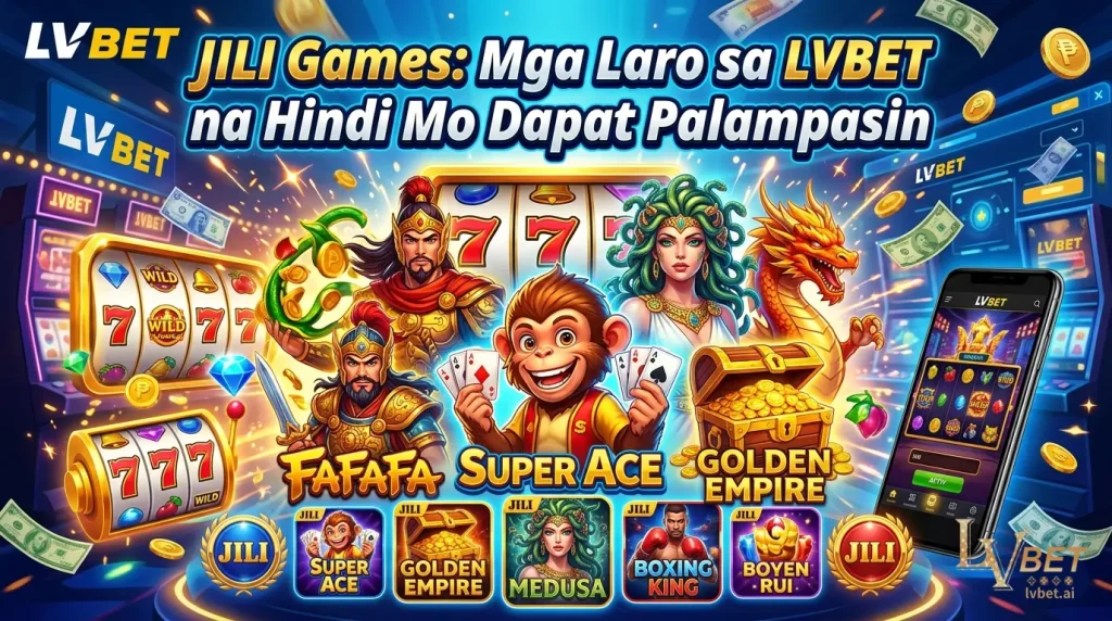 JILI Games: Mga Laro sa LVBET na Hindi Mo Dapat Palampasin