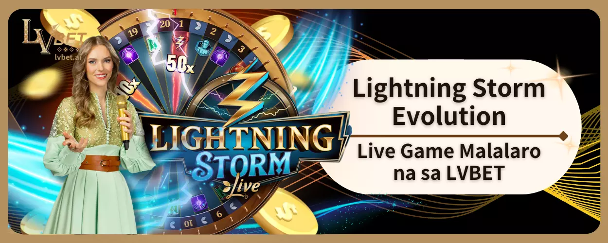 Lightning Storm Evolution Live Game Malalaro na sa LVBET