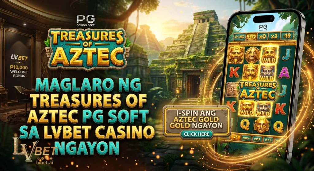 Maglaro ng Treasures of Aztec PG Soft sa LVBET Casino Ngayon