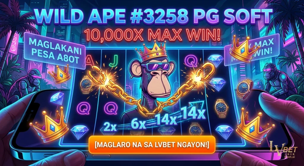 Maglaro ng Wild Ape 3258 PG Soft Ngayon sa LVBET