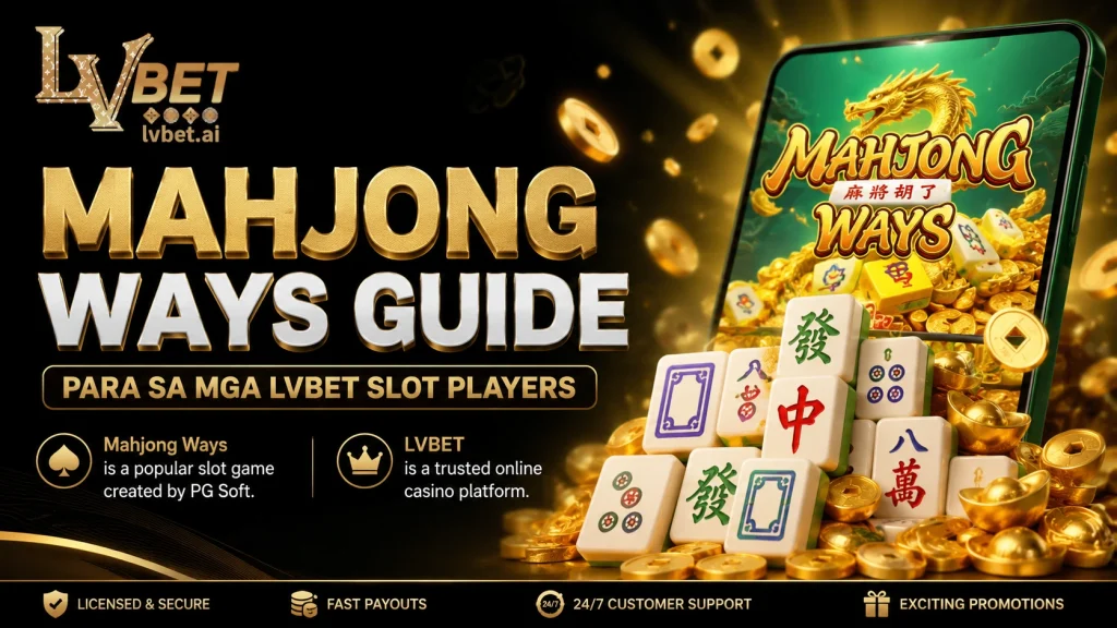 Mahjong Ways Guide Para sa Mga LVBET Slot Players